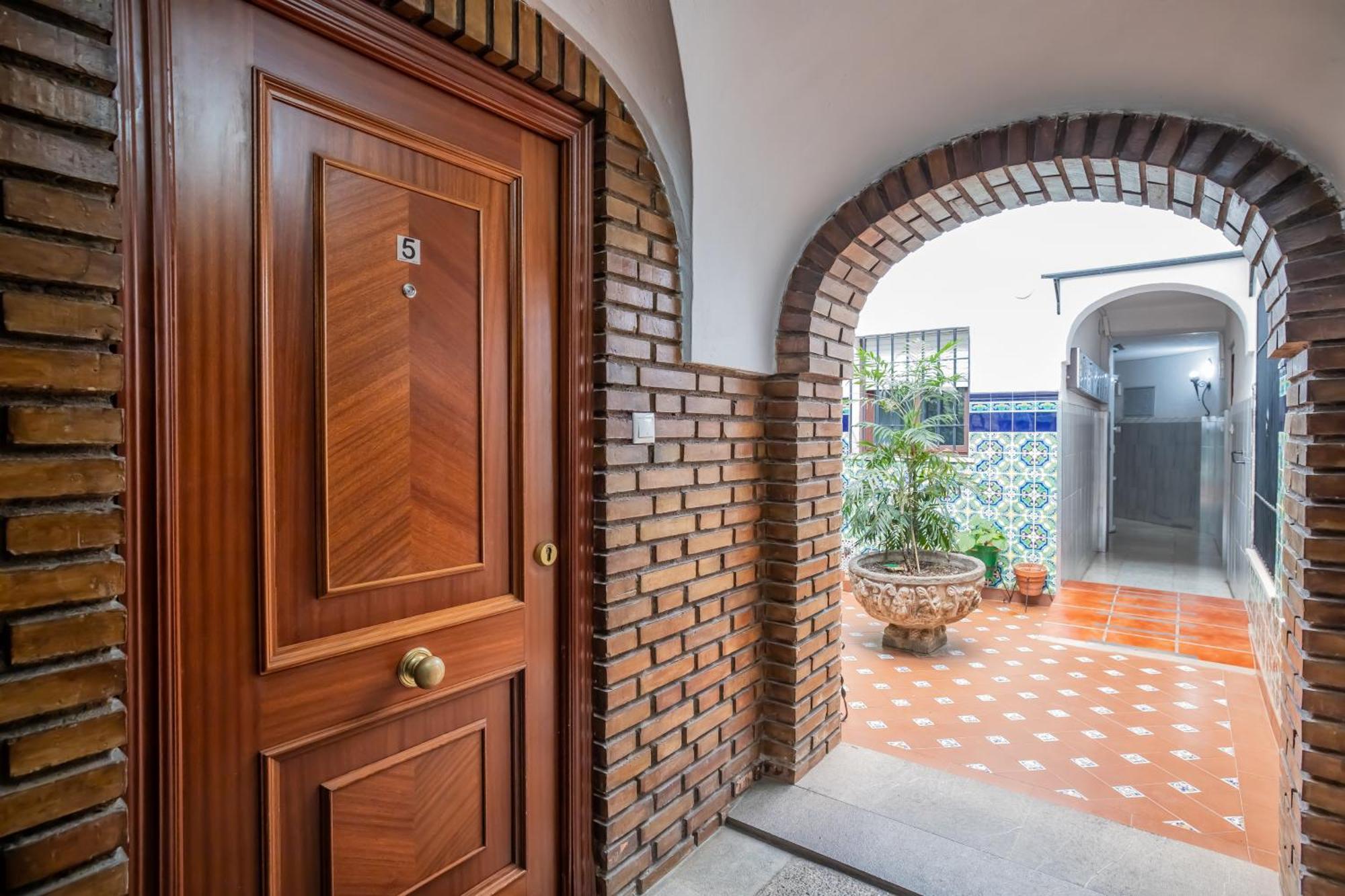 Encanto En La Juderia: Apartamento Con Patio Córdoba Exterior foto